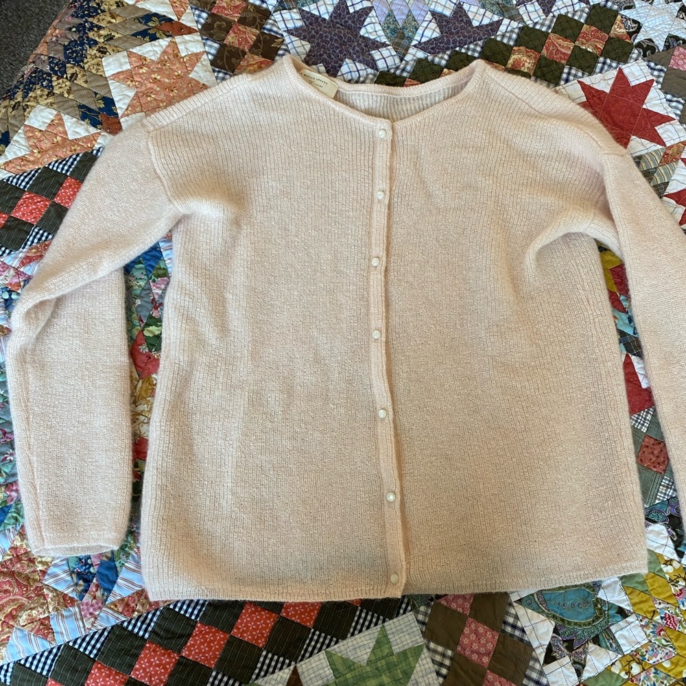 Blush Sezane Gaspard Cardigan